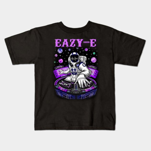 EAZY-E RAPPER Kids T-Shirt by Tronjoannn-maha asyik 